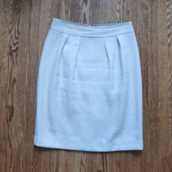 BR cream tulip skirt - Picture 1 of 4